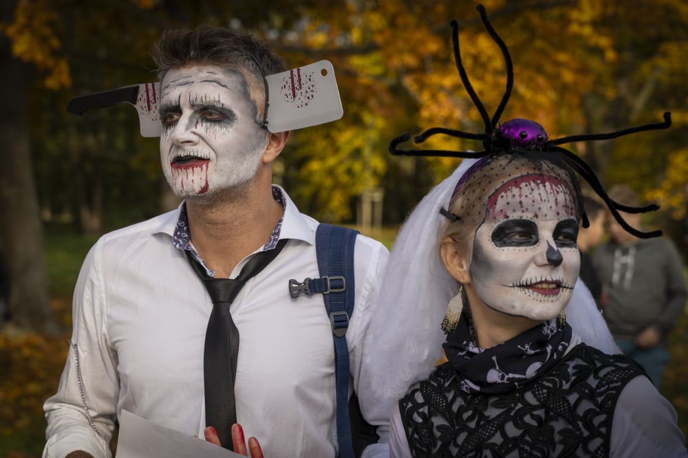 STRAAASZNIEEEEE fajna impreza! Bieg Halloween Radia Wrocław